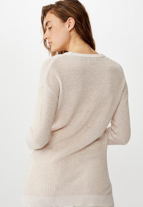 Cotton On - Archy 6 pullover - neutral 