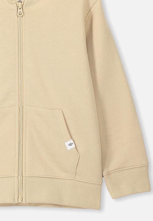 Cotton On - Sunny zip through hoodie - semolina