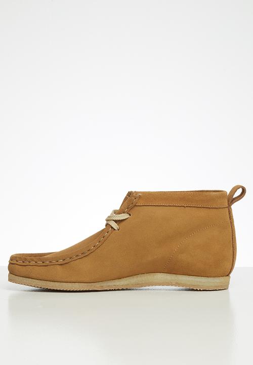 Grasshoppers - Buster suede boot - tan