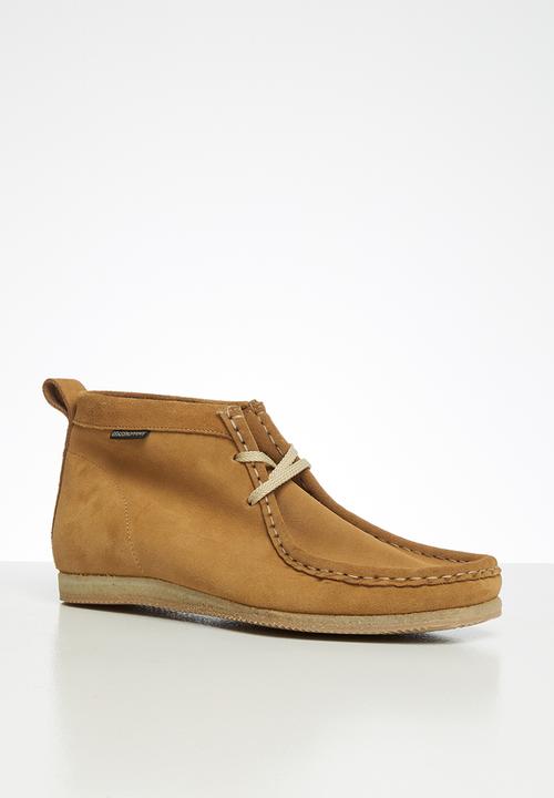 Grasshoppers - Buster suede boot - tan