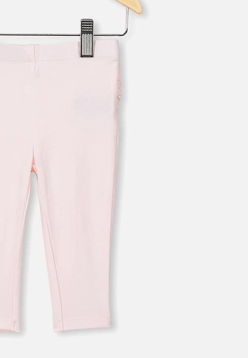 Cotton On - Quinn ruffle legging - crystal pink