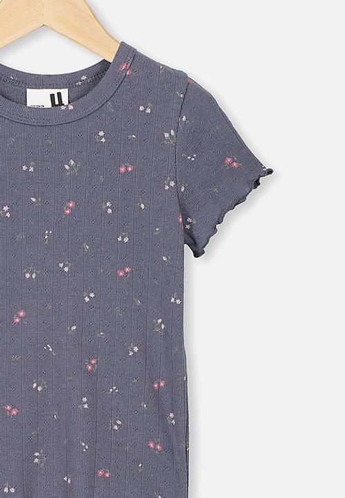 Cotton On - Billie tee - navy