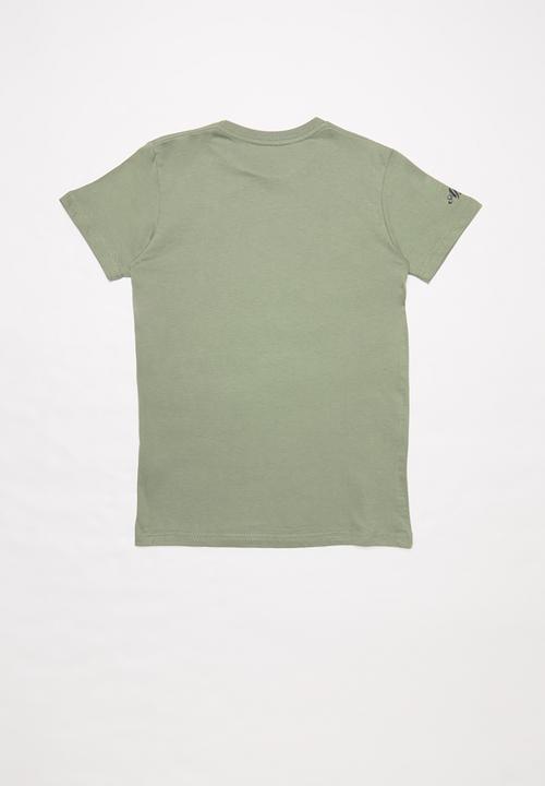 Quiksilver - Africa rhino short sleeve - green