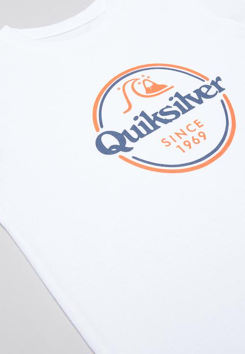 Quiksilver - Words remain short sleeve - white