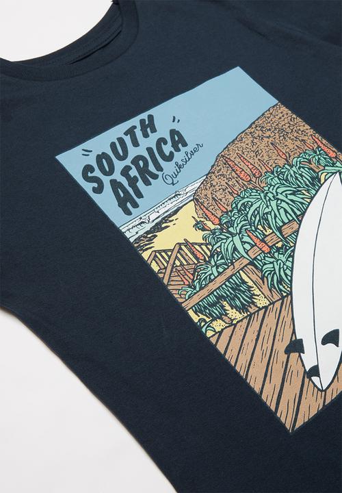 Quiksilver - South Africa supertubes short sleeve - navy