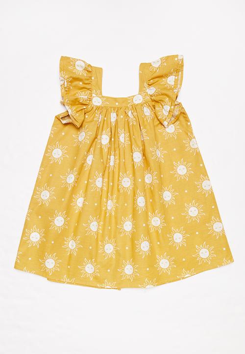 Cotton On - Polly placket dress - yellow 