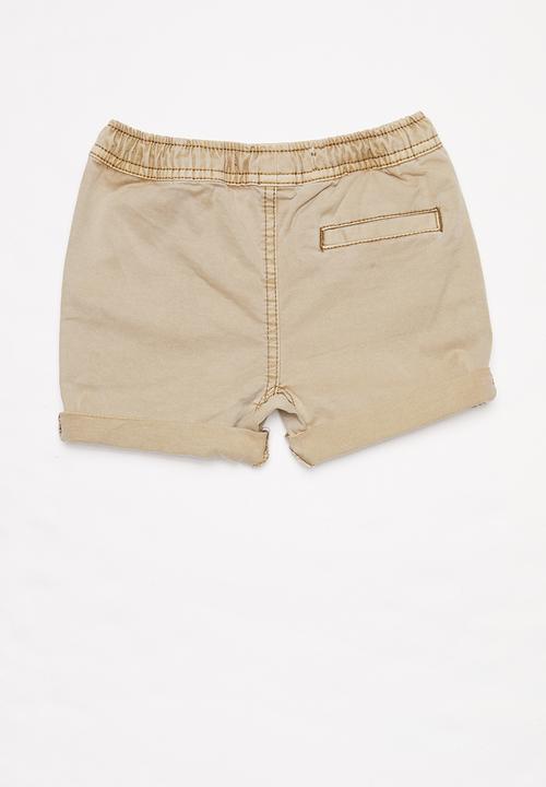Cotton On - Finn woven short - beige 