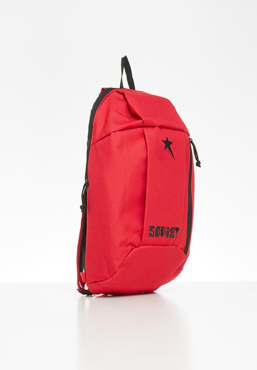 SOVIET - Kids small backpack - red
