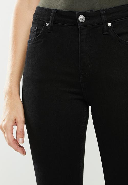MANGO - Jeans sculpt - black 