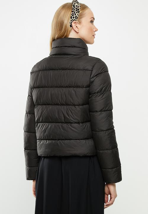ONLY - Cammie short quilted jacket - black