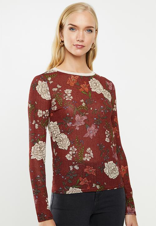 ONLY - Dea long sleeve top - multi