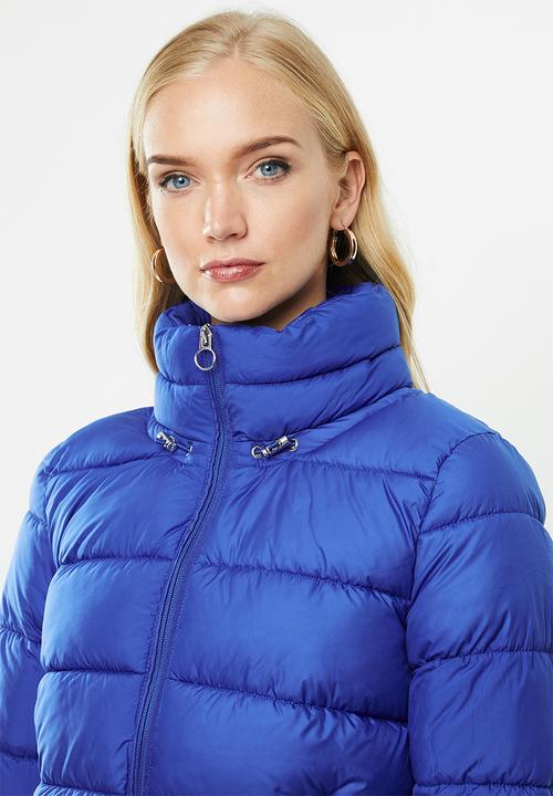 ONLY - Cammie short quilted jacket - blue