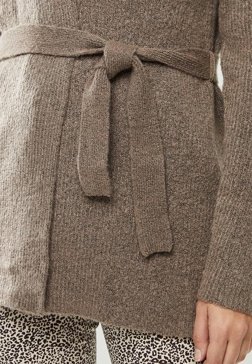 Jacqueline de Yong - Victus belted cardi - iron