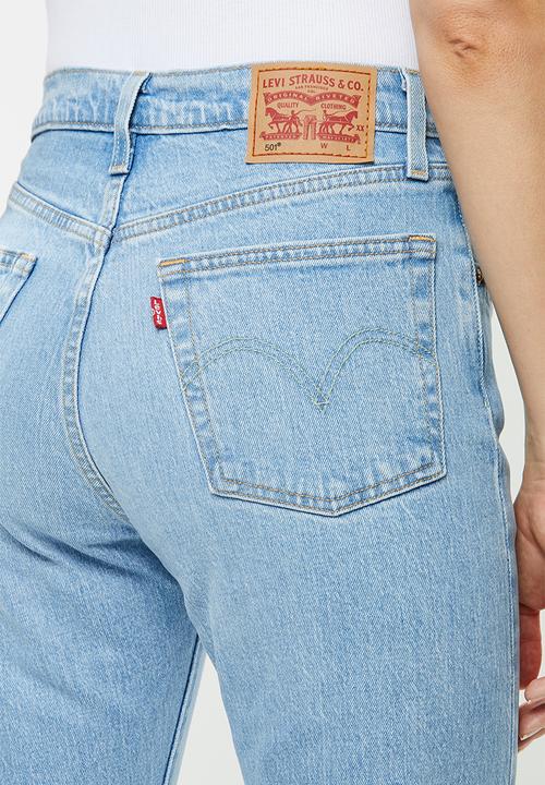 Levi’s® - 501 crop jeans - blue