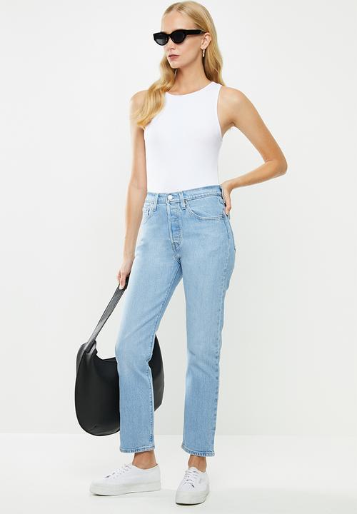 Levi’s® - 501 crop jeans - blue