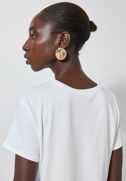 Superbalist - Printed T-shirt  - white