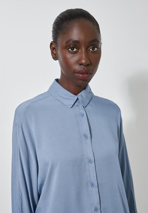 Superbalist - Dolman sleeve shirt - blue