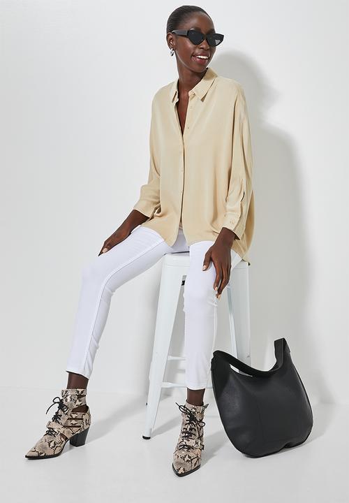 Superbalist - Dolman sleeve shirt - beige