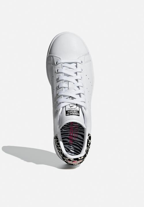 adidas Originals - Stan Smith - ftw white / black / shock pink