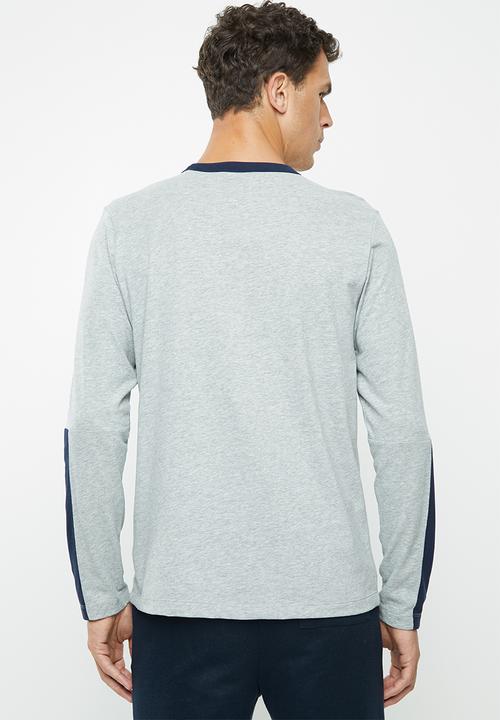 Hurley - Harvey onshore tee - grey & navy 