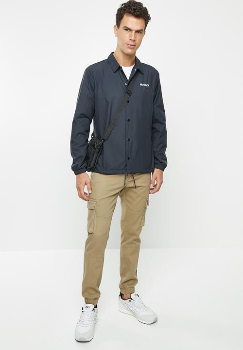 Hurley - Siege coach jacket - black