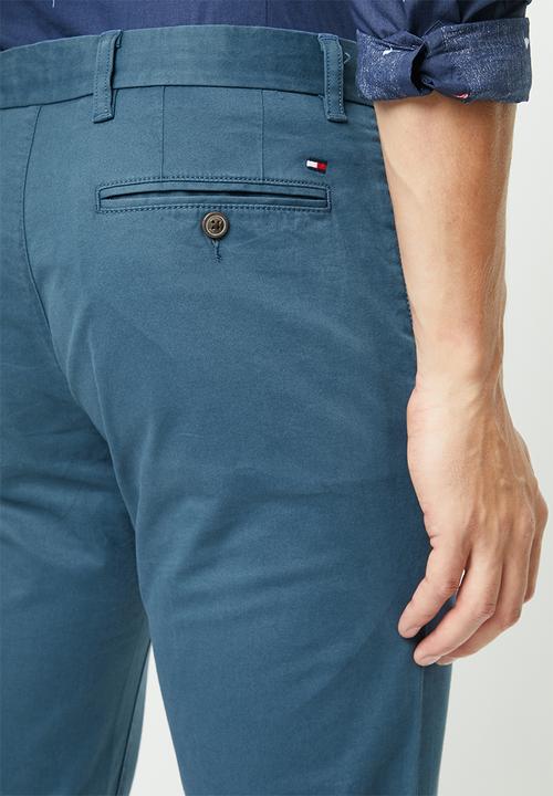 Tommy Hilfiger - Denton chino straight leg pants - blue