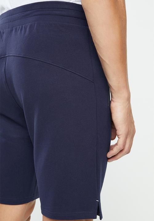 POLO - Mens polo sport panel jogger short - navy