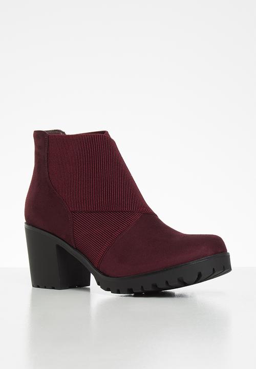 Butterfly Feet - Esther boot - burgundy