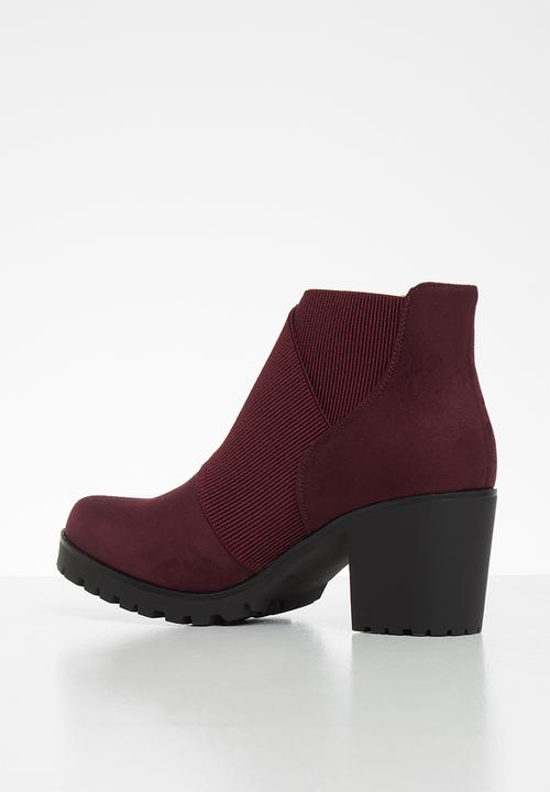 Butterfly Feet - Esther boot - burgundy