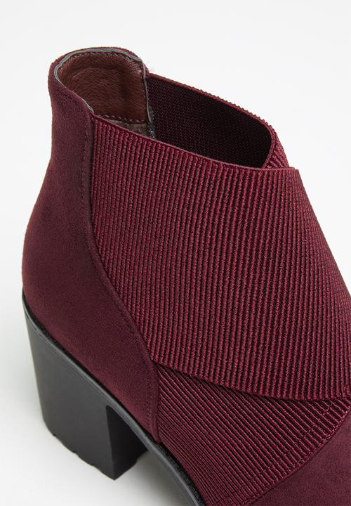 Butterfly Feet - Esther boot - burgundy