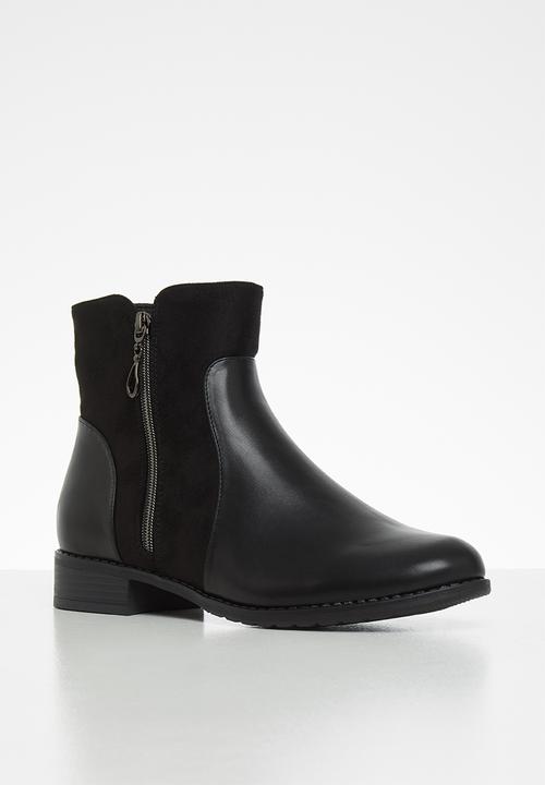 Butterfly Feet - Eloise boot - black