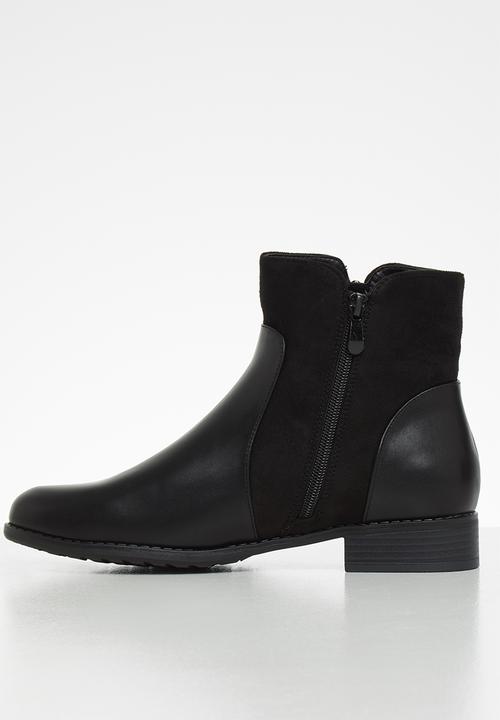 Butterfly Feet - Eloise boot - black