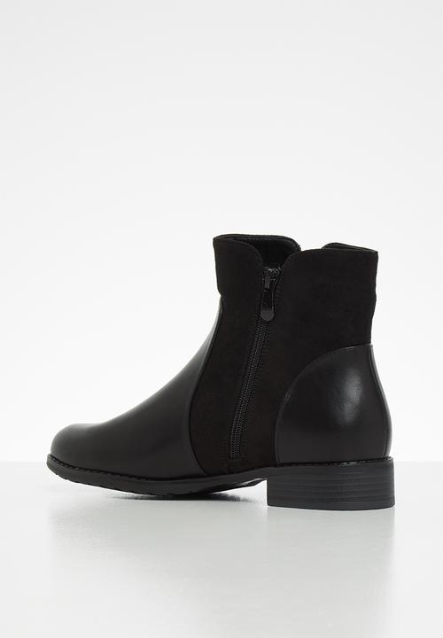 Butterfly Feet - Eloise boot - black