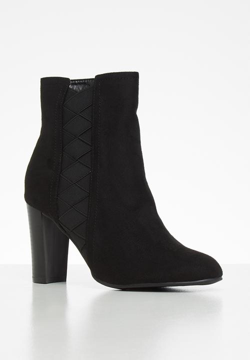 Butterfly Feet - Mocca boot - black