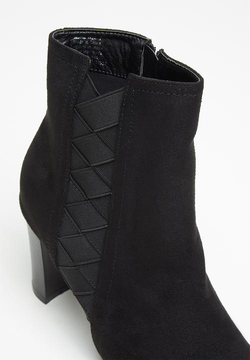Butterfly Feet - Mocca boot - black