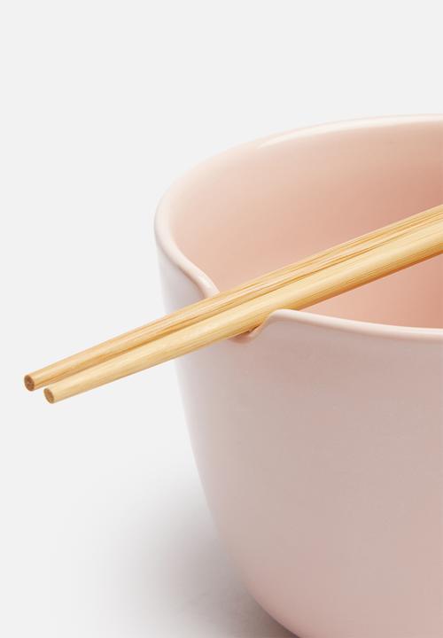 Typo - Novelty noodle bowl - pink