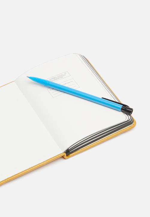 Typo - A6 buffalo journal - mustard