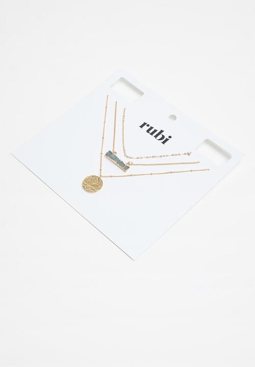 Rubi - Enlighten trinkets necklace - gold