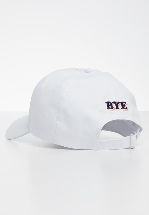 Rubi - Selina structured cap - white hi bye