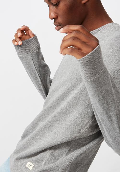 Cotton On - Studio crew - grey salt & pepper marle