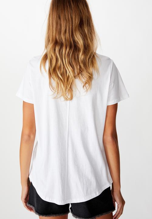Cotton On - The one crew tee - white