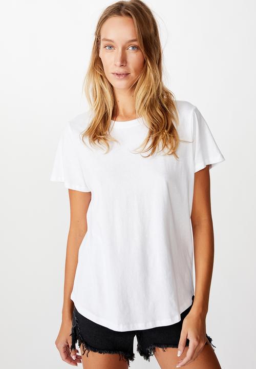 Cotton On - The one crew tee - white
