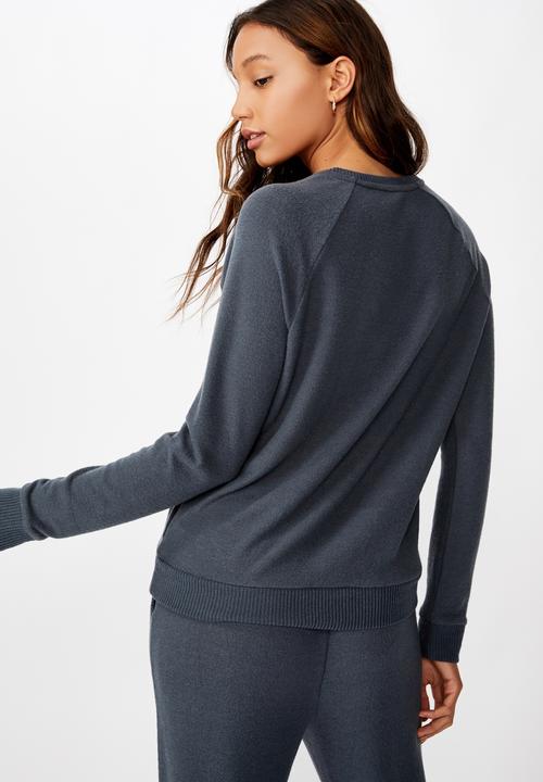 Cotton On - Supersoft pocket crew - iron