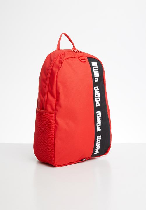 PUMA - Puma phase backpack ii - red & grey 