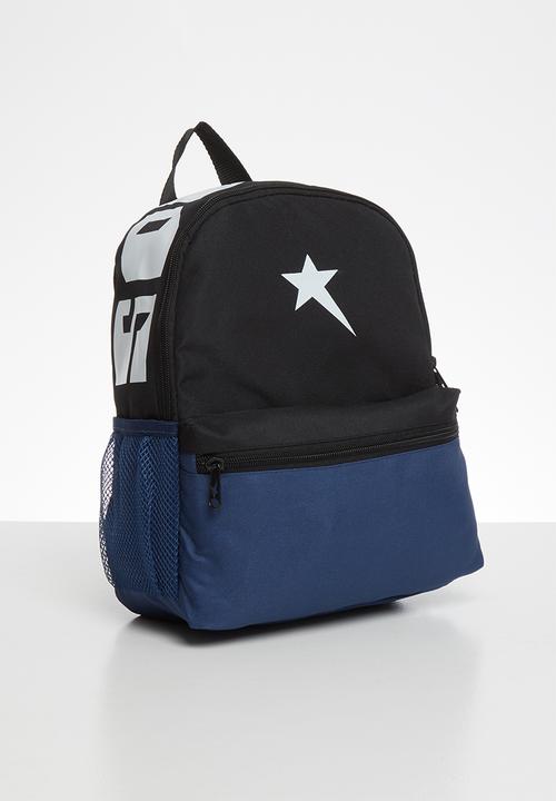 SOVIET - Small nylon backpack - black & navy
