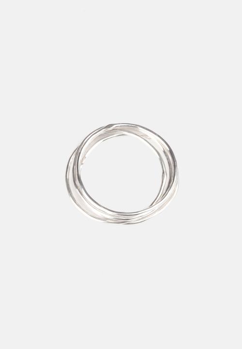 Bennt - Hammered Stack Rings