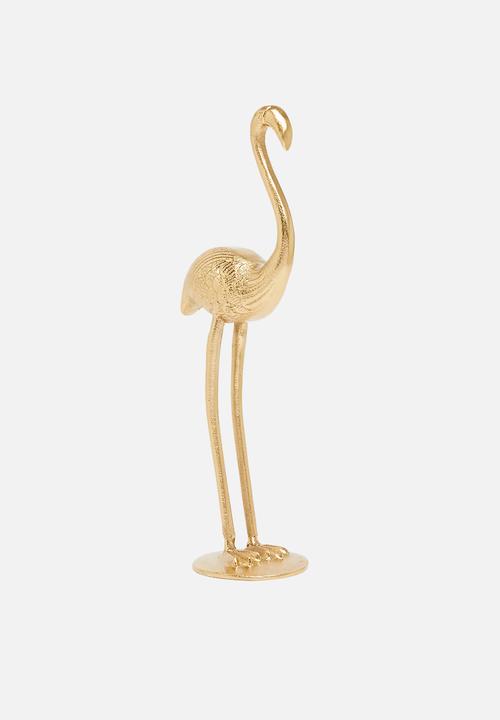 H&S - Bird ornament - gold