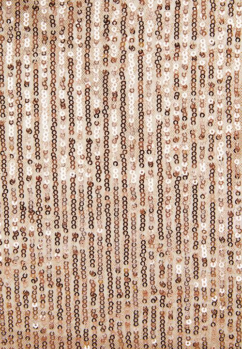 Blake - Sequin cami mini dress - rose gold