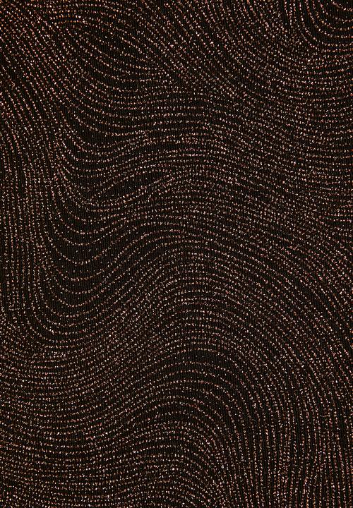 Blake - Sparkle cowl mini dress - black & copper