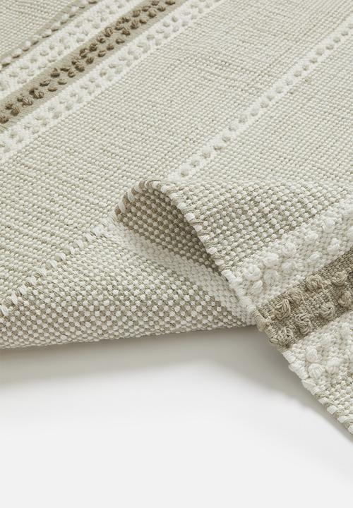 Hertex Haus - Kerala bath mat - stone